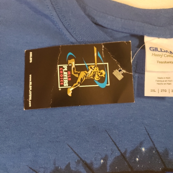 NWT Chicago Cubs Gildan cotton shirt 2XL - Picture 5 of 8